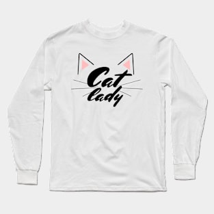 Cat Lady Long Sleeve T-Shirt